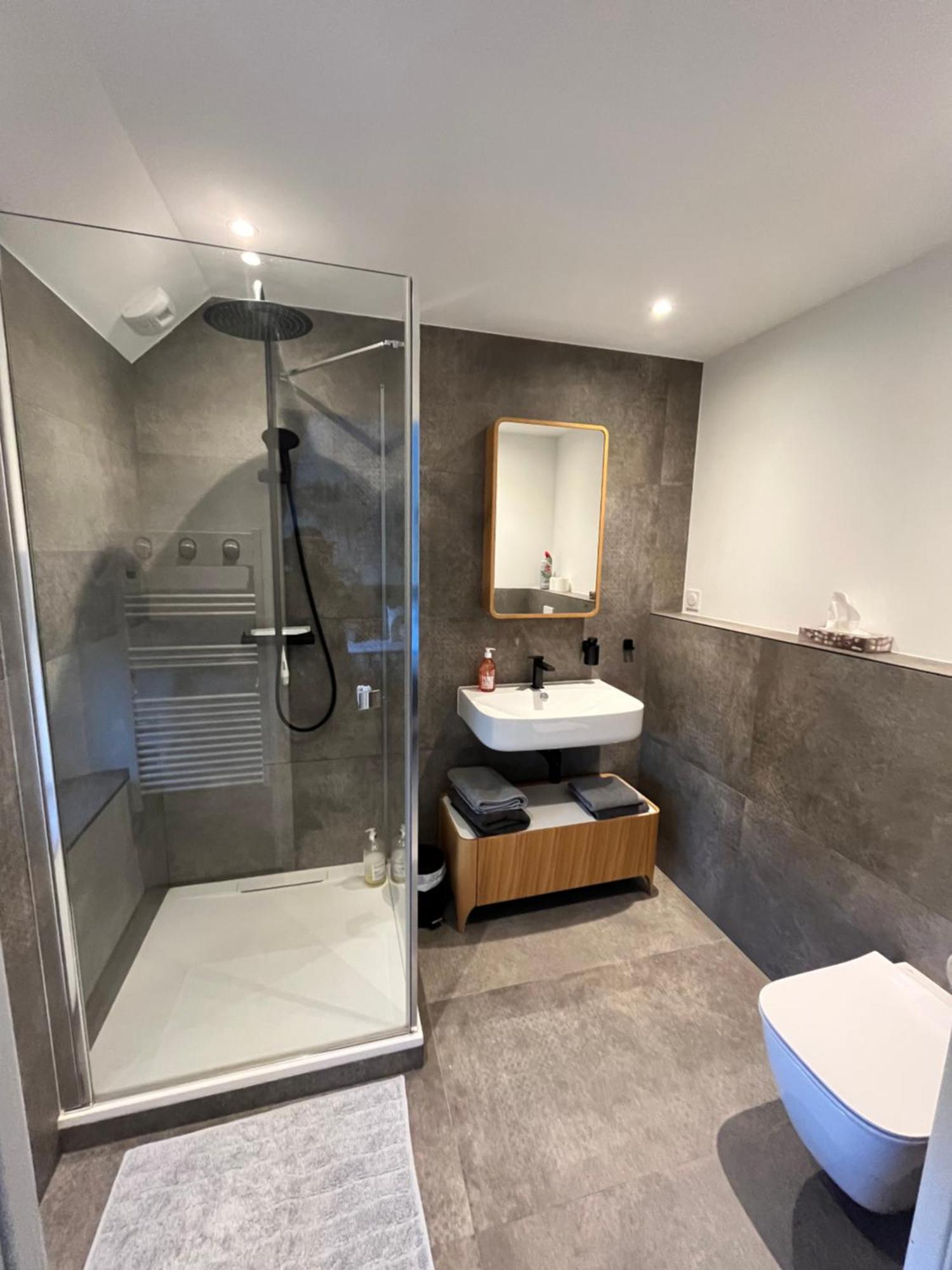 Douceur De Vivre En Bord De Mer - Jacuzzi Et Cheminee 셍-쿨롬 외부 사진